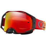 OAKLEY AIRBRAKE TLD COLLECTION MX GOGGLE TRIPPY RED PRIZM MX TORCH LENS