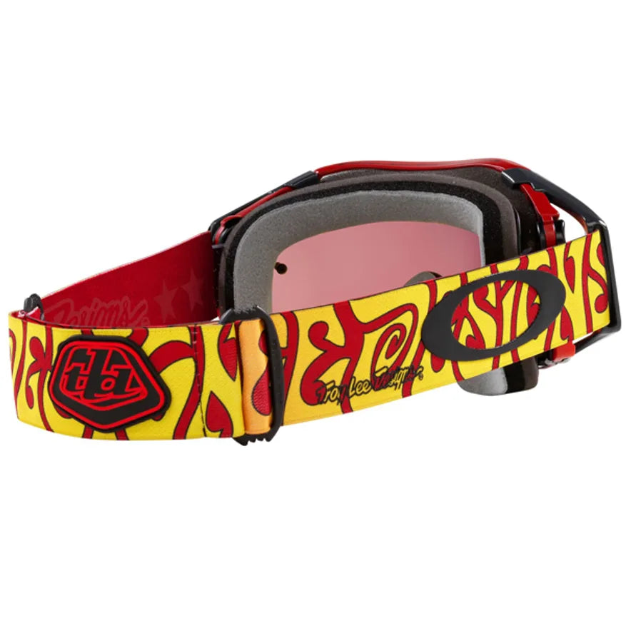 OAKLEY AIRBRAKE TLD COLLECTION MX GOGGLE TRIPPY RED PRIZM MX TORCH LENS