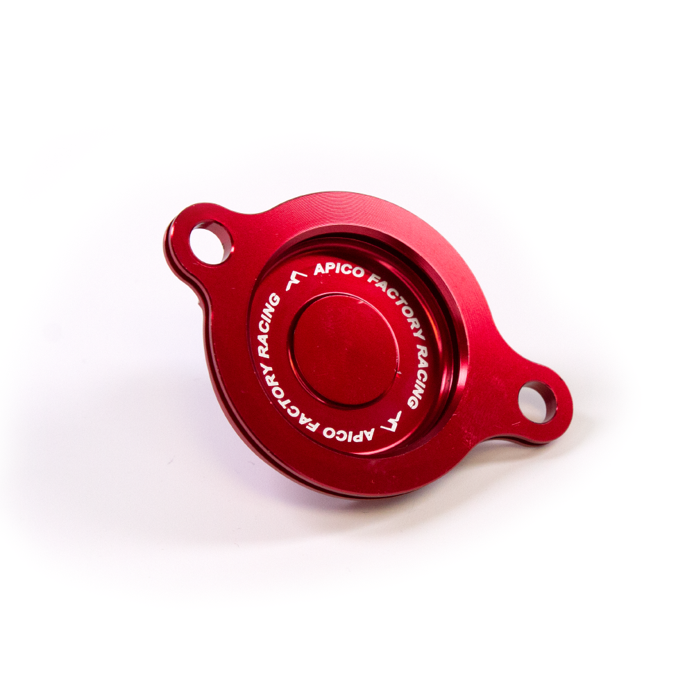 OIL FILTER COVER HONDA CRF250R/RX 18-23, CRF450R/RX 17-23, CRF450X/L/RL 19-23 RED