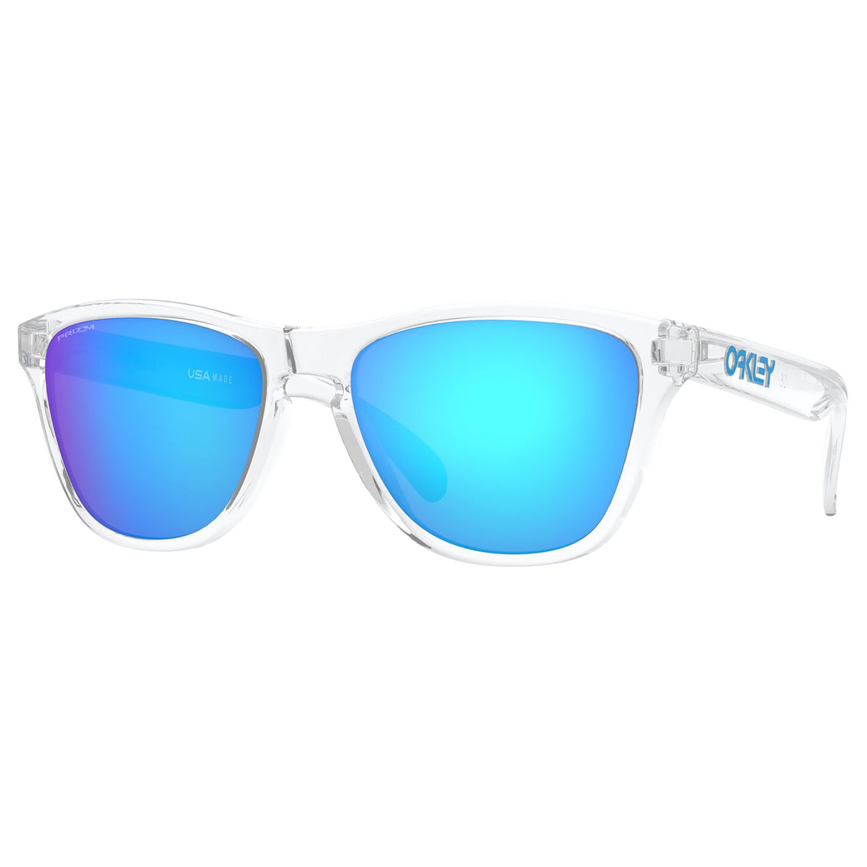 Oakley Frogskins XS Sunglasses Youth (Clear) Prizm Sapphire Lens