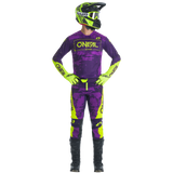 MAYHEM Jersey PAINT purple/neon yellow