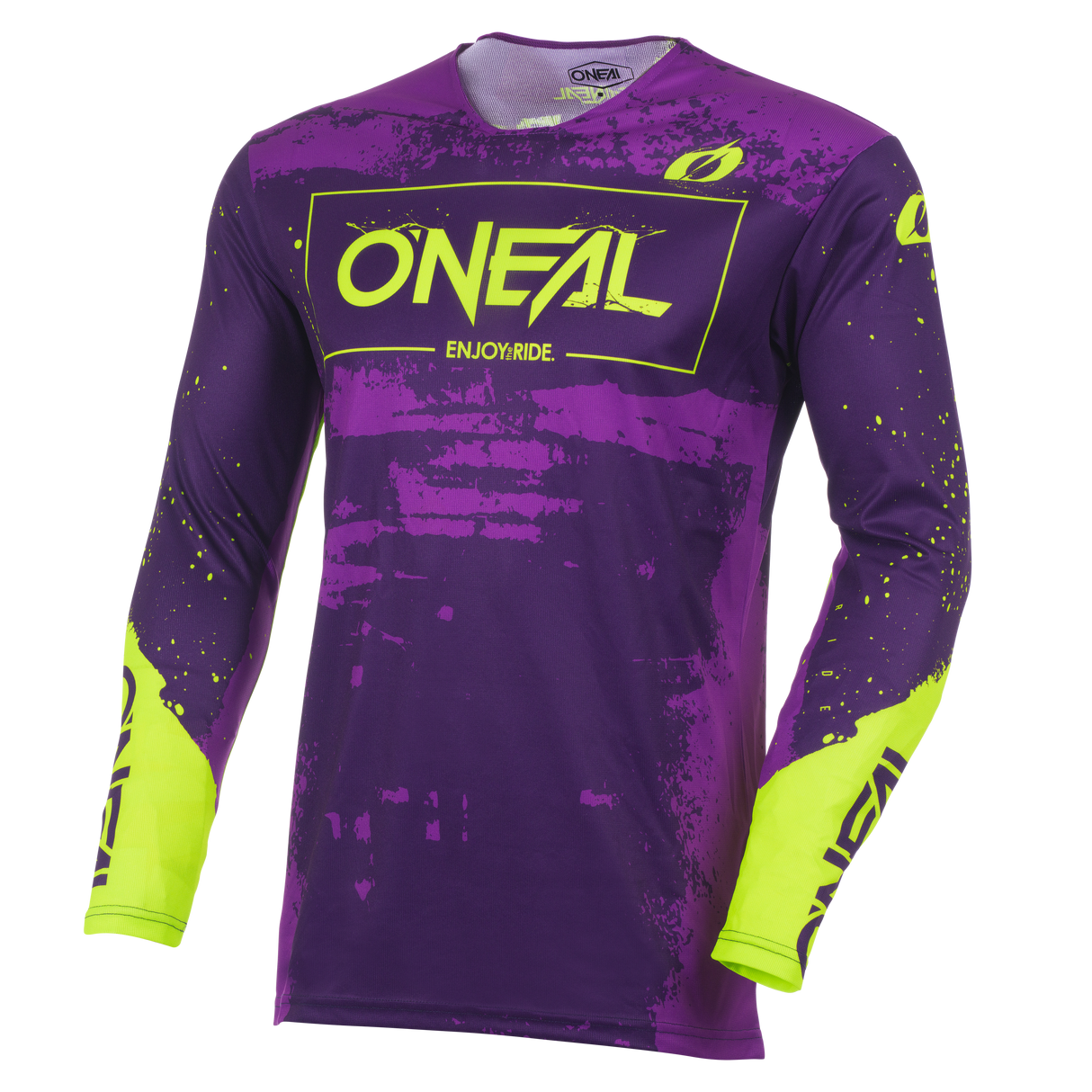MAYHEM Jersey PAINT purple/neon yellow