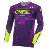 MAYHEM Jersey PAINT purple/neon yellow