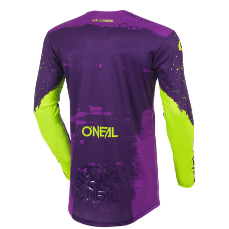 MAYHEM Jersey PAINT purple/neon yellow