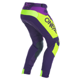 MAYHEM Pants PAINT purple/neon yellow