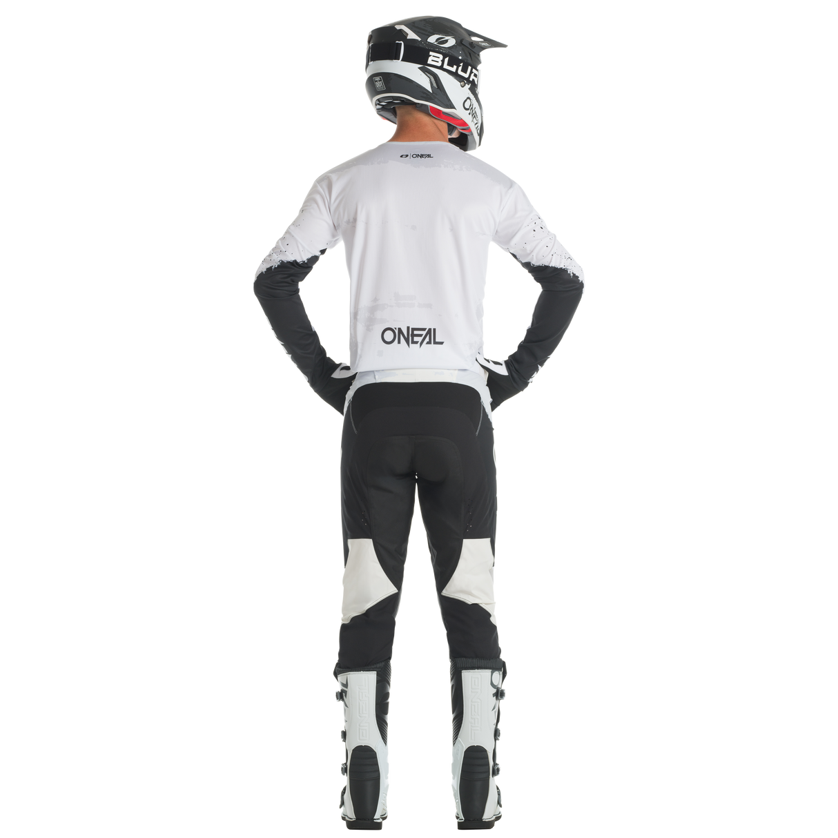MAYHEM Pants PAINT White