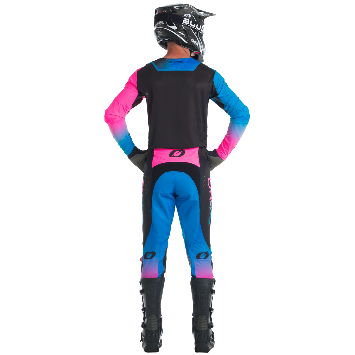 O'Neal Prodigy Kit Combo Black/Neon Pink
