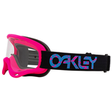 OAKLEY O-FRAME MX GOGGLE (PINK SPLATTER) CLEAR LENS