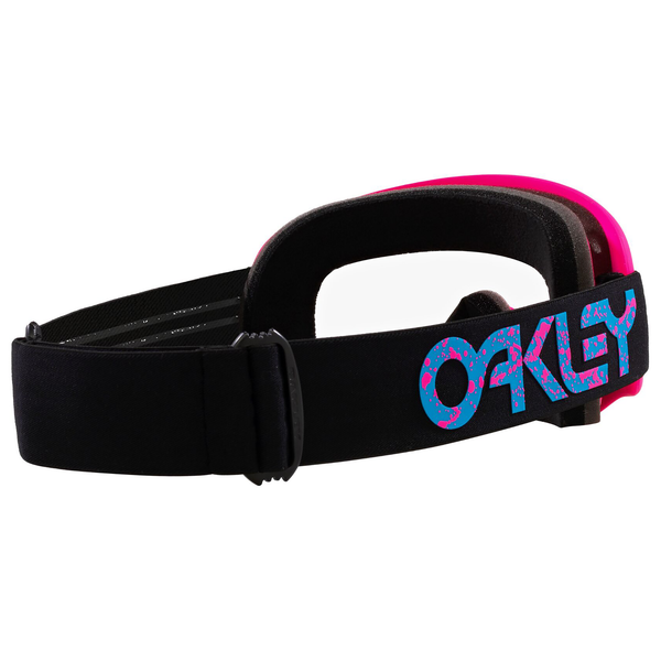 OAKLEY O-FRAME MX GOGGLE (PINK SPLATTER) CLEAR LENS