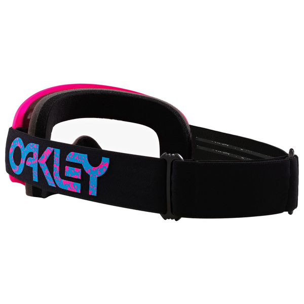 OAKLEY O-FRAME MX GOGGLE (PINK SPLATTER) CLEAR LENS