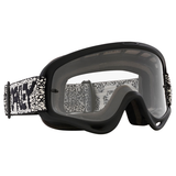 OAKLEY O FRAME MX GOGGLE GREY CRACKLE CLEAR LENS