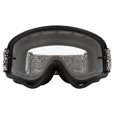 OAKLEY O FRAME MX GOGGLE GREY CRACKLE CLEAR LENS