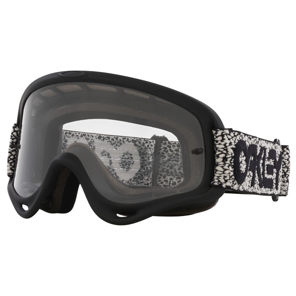 OAKLEY O FRAME MX GOGGLE GREY CRACKLE CLEAR LENS