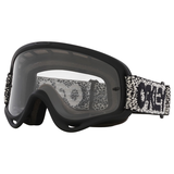 OAKLEY O FRAME MX GOGGLE GREY CRACKLE CLEAR LENS
