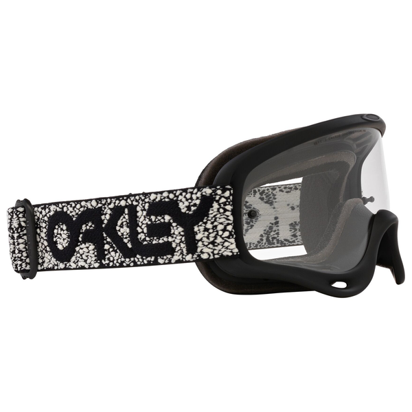 OAKLEY O FRAME MX GOGGLE GREY CRACKLE CLEAR LENS