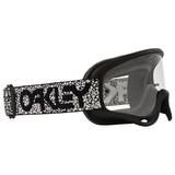 OAKLEY O FRAME MX GOGGLE GREY CRACKLE CLEAR LENS