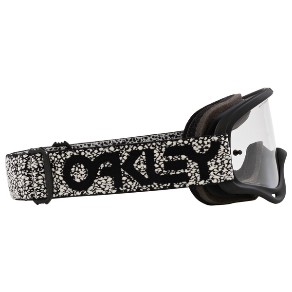 OAKLEY O FRAME MX GOGGLE GREY CRACKLE CLEAR LENS