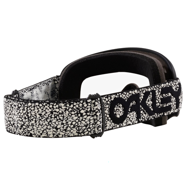 OAKLEY O FRAME MX GOGGLE GREY CRACKLE CLEAR LENS