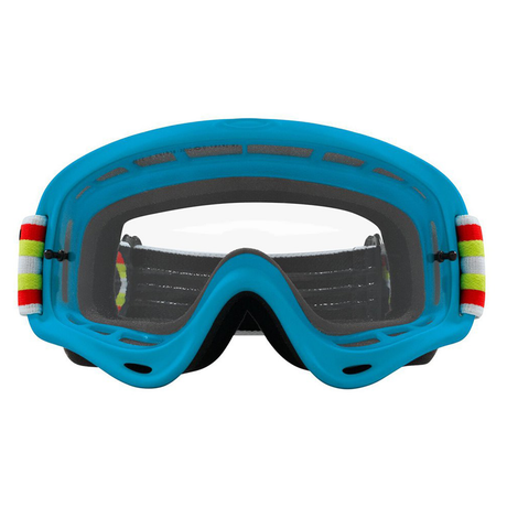 Oakley O Frame MX Goggle (Heritage Stripes) Clear Lens