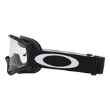 OAKLEY O FRAME MX GOGGLE JET BLACK CLEAR LENS