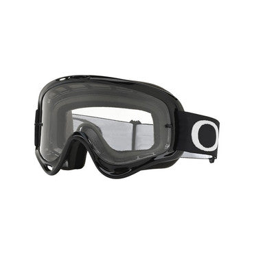 OAKLEY O FRAME MX GOGGLE JET BLACK CLEAR LENS