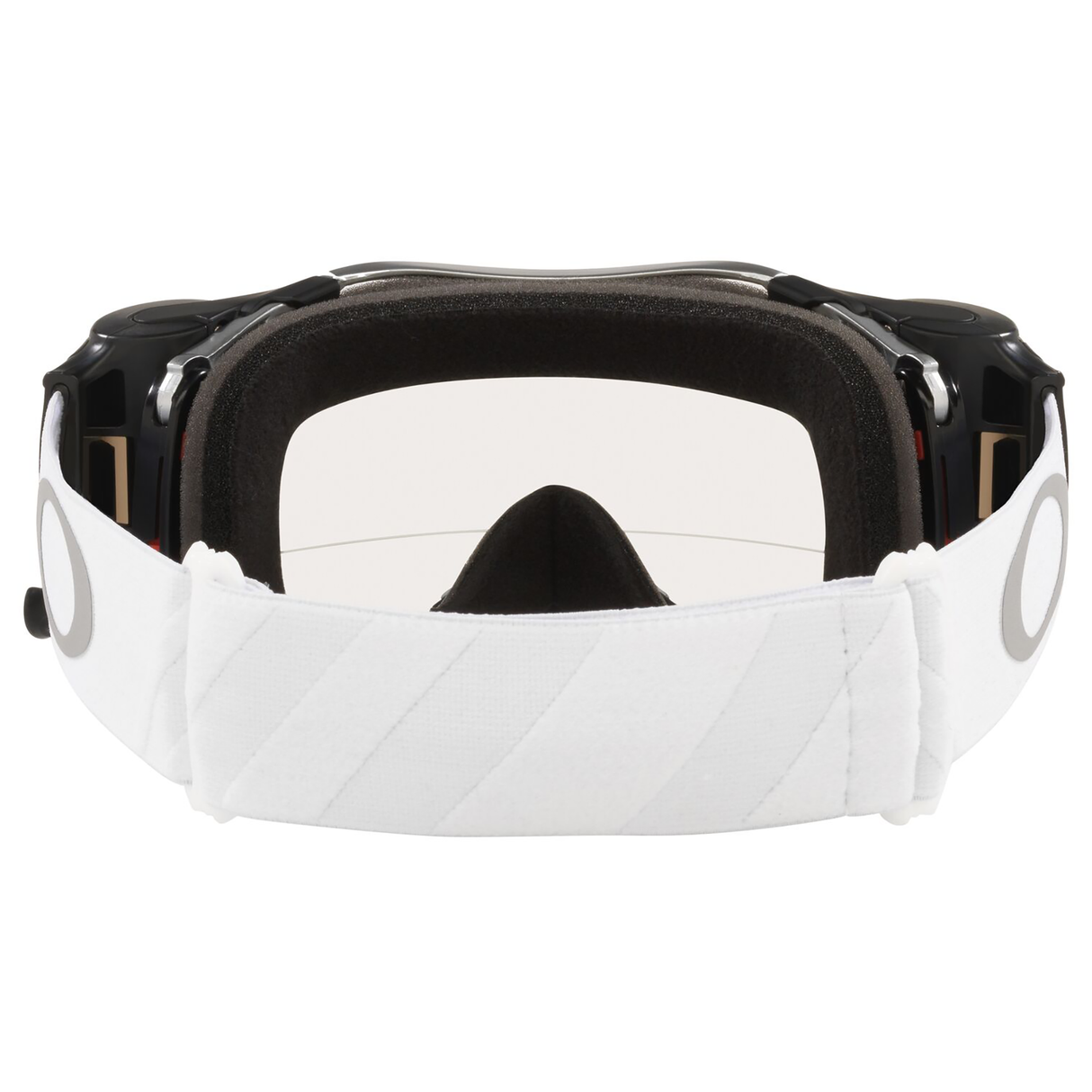 Oakley Airbrake MX Goggle (Tuff Blocks White) Clear Lens Inc. Roll Offs