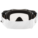 Oakley Airbrake MX Goggle (Tuff Blocks White) Clear Lens Inc. Roll Offs