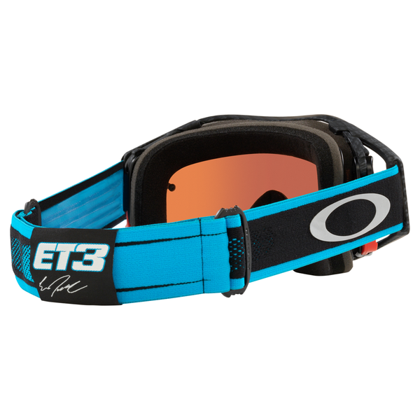 Oakley Airbrake Eli Tomac MX Goggle (Carbon/Blue/Black) Prizm Sapphire Lens