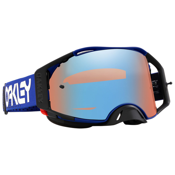 OAKLEY AIRBRAKE MX GOGGLE (MOTO BLUE) PRIZM MX SAPPHIRE LENS