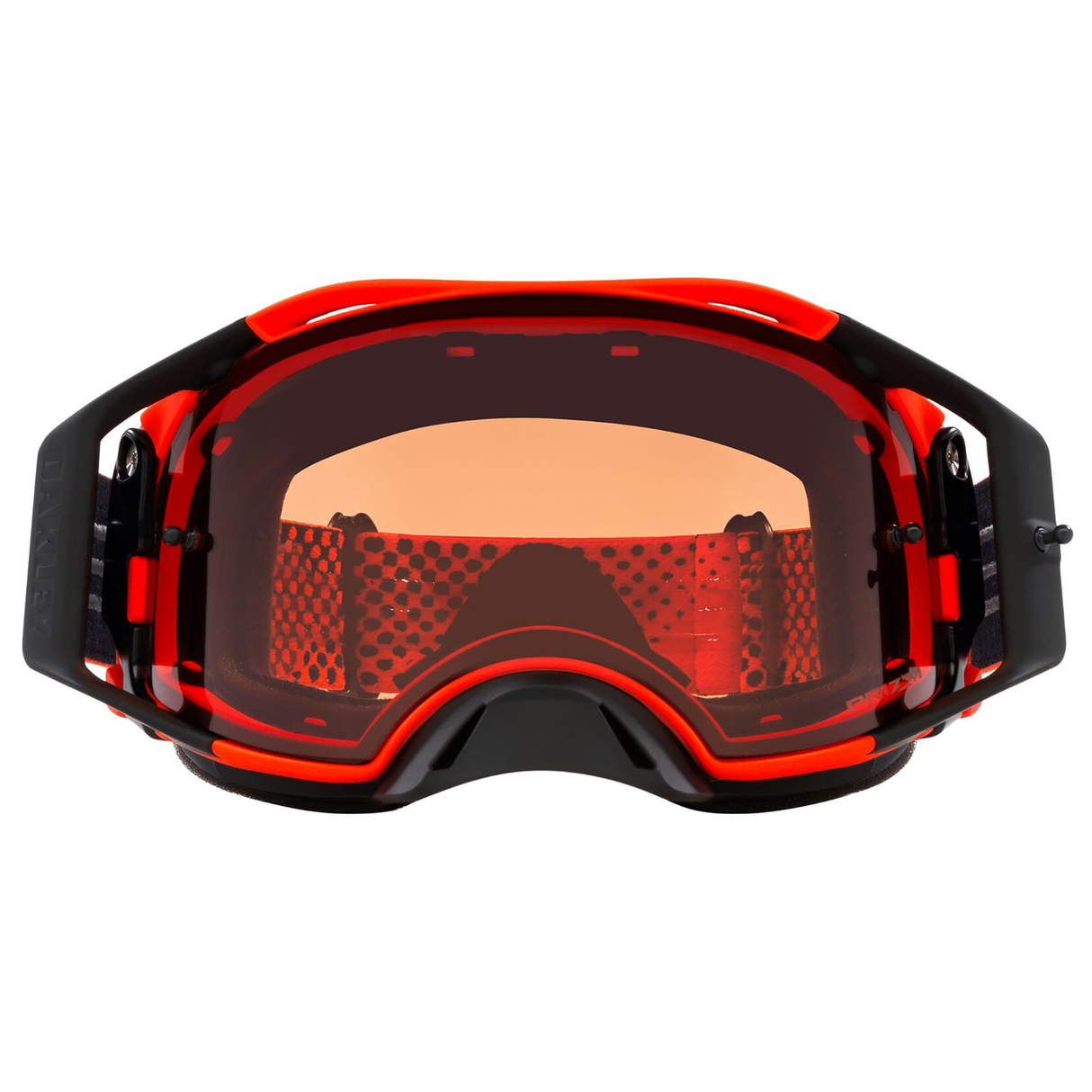 OAKLEY AIRBRAKE MX GOGGLE (MOTO ORANGE) PRIZM MX BRONZE LENS