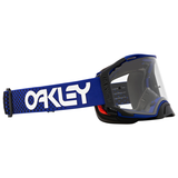 OAKLEY AIRBRAKE MX GOGGLE MOTO BLUE CLEAR LENS