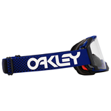 OAKLEY AIRBRAKE MX GOGGLE MOTO BLUE CLEAR LENS