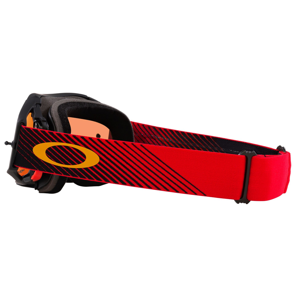 Oakley Airbrake MX Goggle (Red Flow) Prizm MX Torch Lens