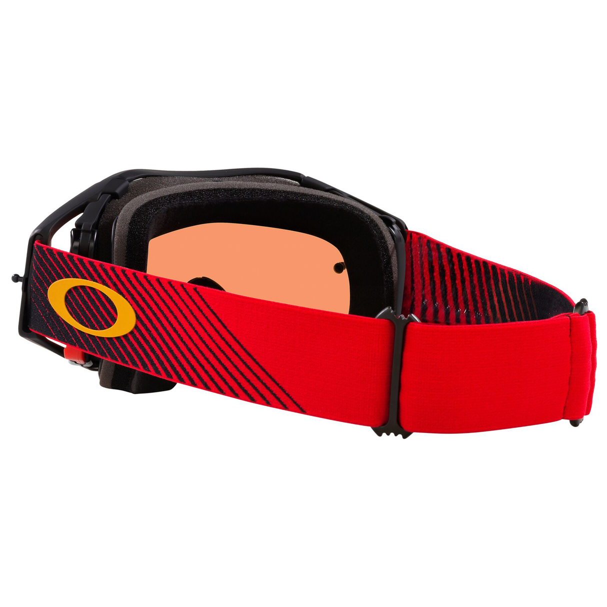 Oakley Airbrake MX Goggle (Red Flow) Prizm MX Torch Lens