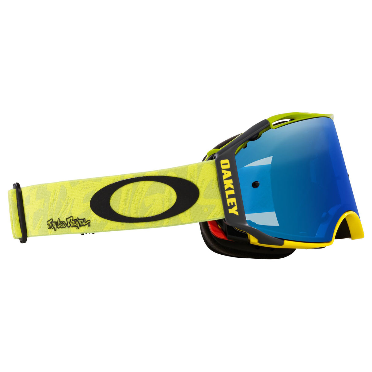 Oakley Airbrake TLD Collection MTB Goggle (Painted Yellow) Ice Iridium Lens