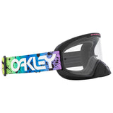 Oakley O Frame 2.0 Pro MX Goggle (Black Splatter) Clear Lens