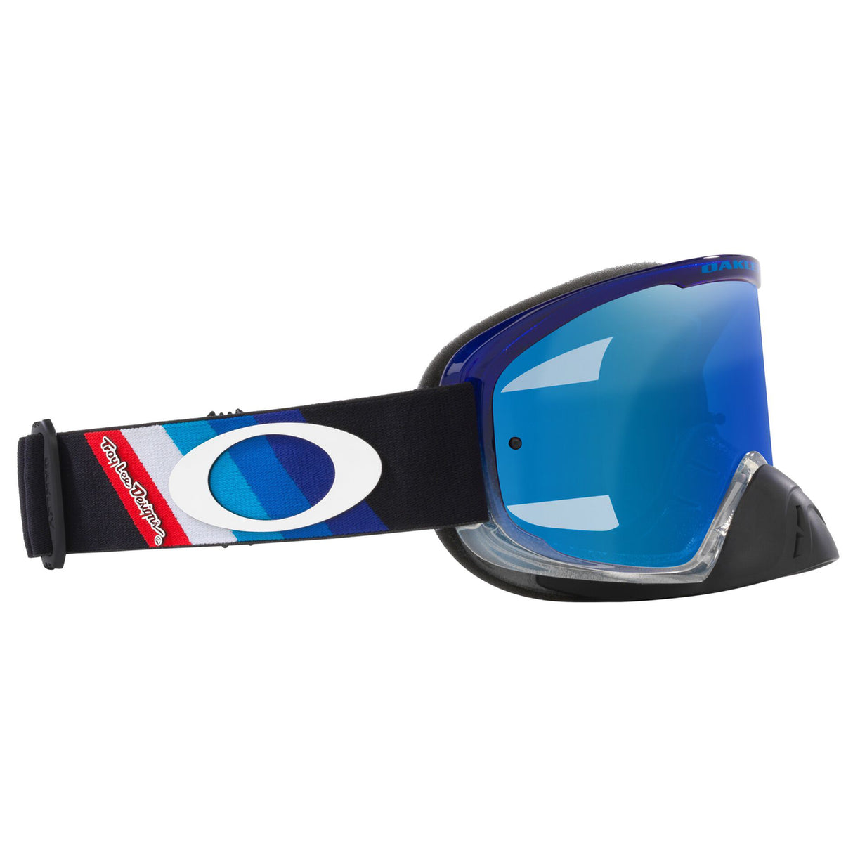 Oakley O Frame 2.0 Pro TLD Collection MX Goggle (Black Stripes) Black Ice Iridium Lens