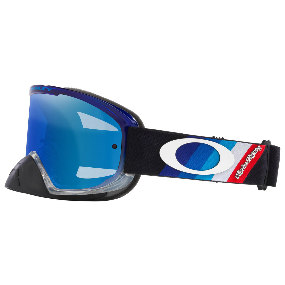 Oakley O Frame 2.0 Pro TLD Collection MX Goggle (Black Stripes) Black Ice Iridium Lens