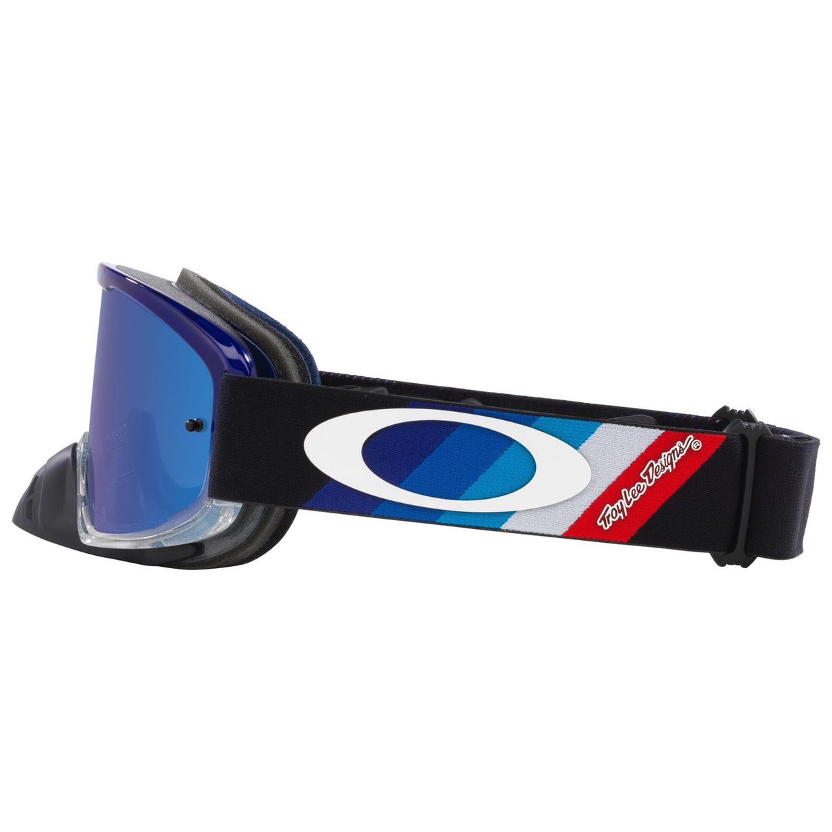 Oakley O Frame 2.0 Pro TLD Collection MX Goggle (Black Stripes) Black Ice Iridium Lens