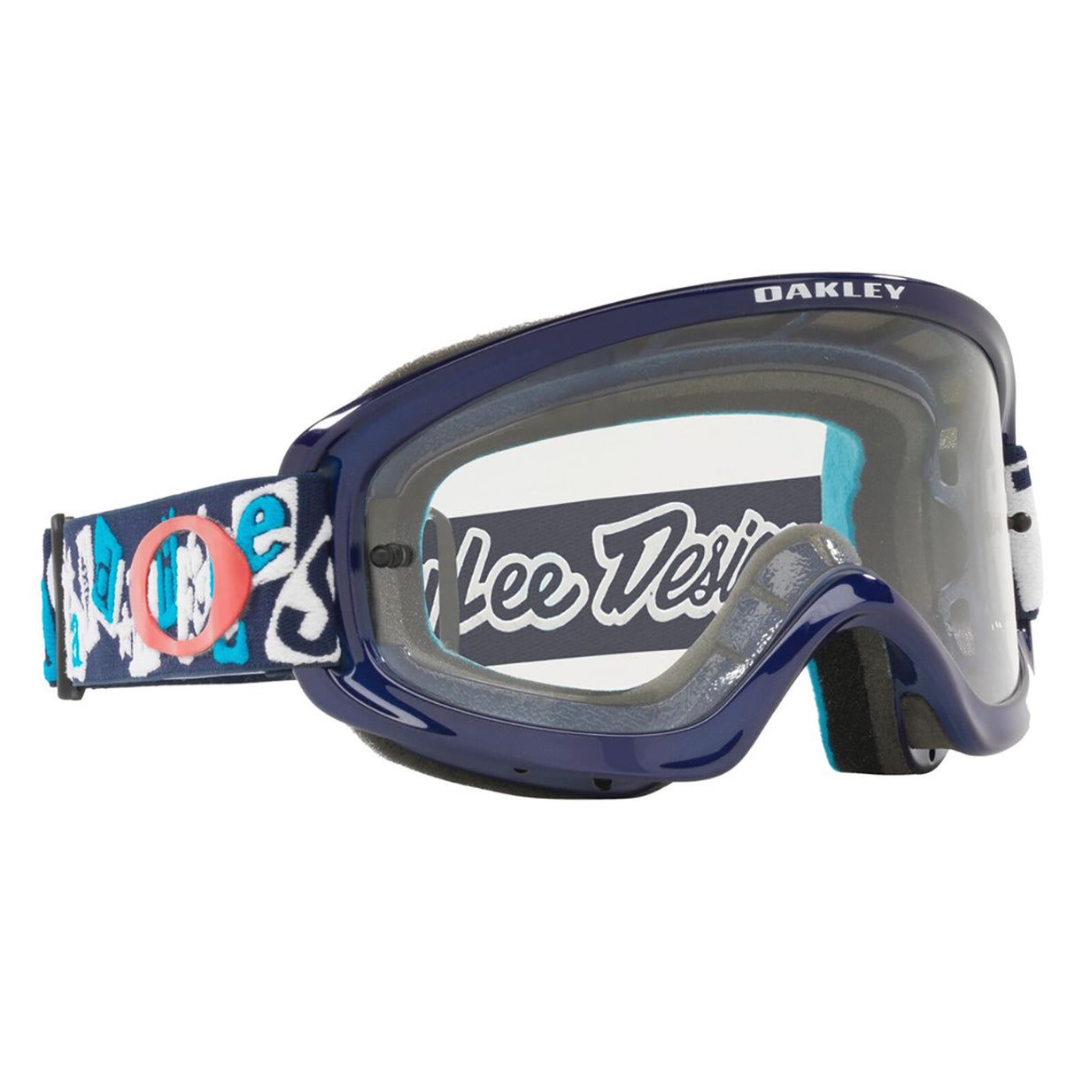 Oakley O Frame 2.0 Pro XS MX Goggle (TLD Anarchy Blue) Clear Lens