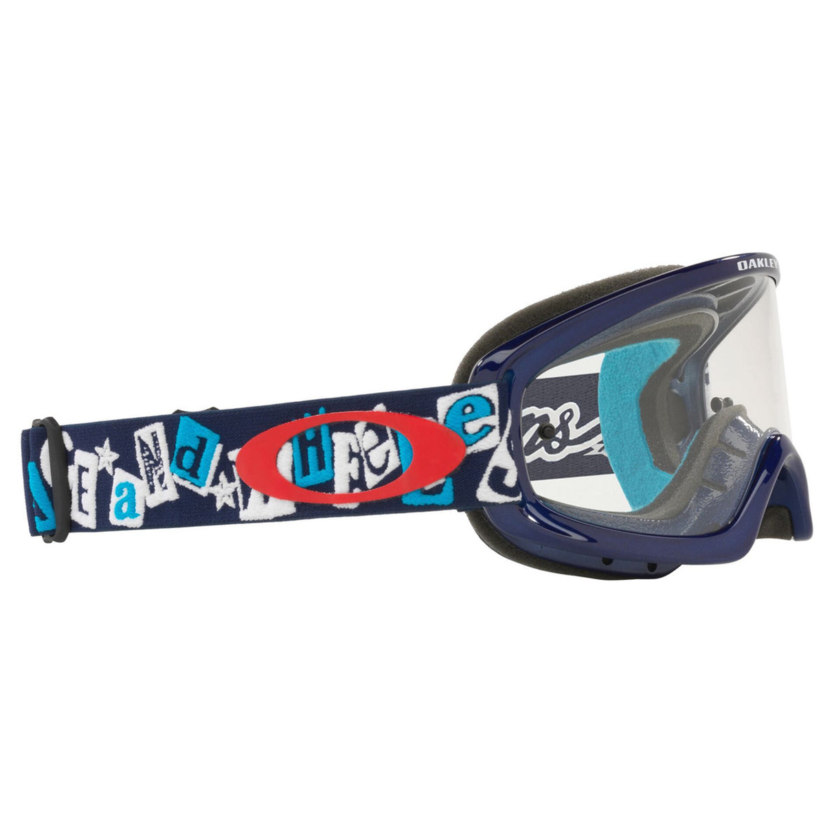 Oakley O Frame 2.0 Pro XS MX Goggle (TLD Anarchy Blue) Clear Lens