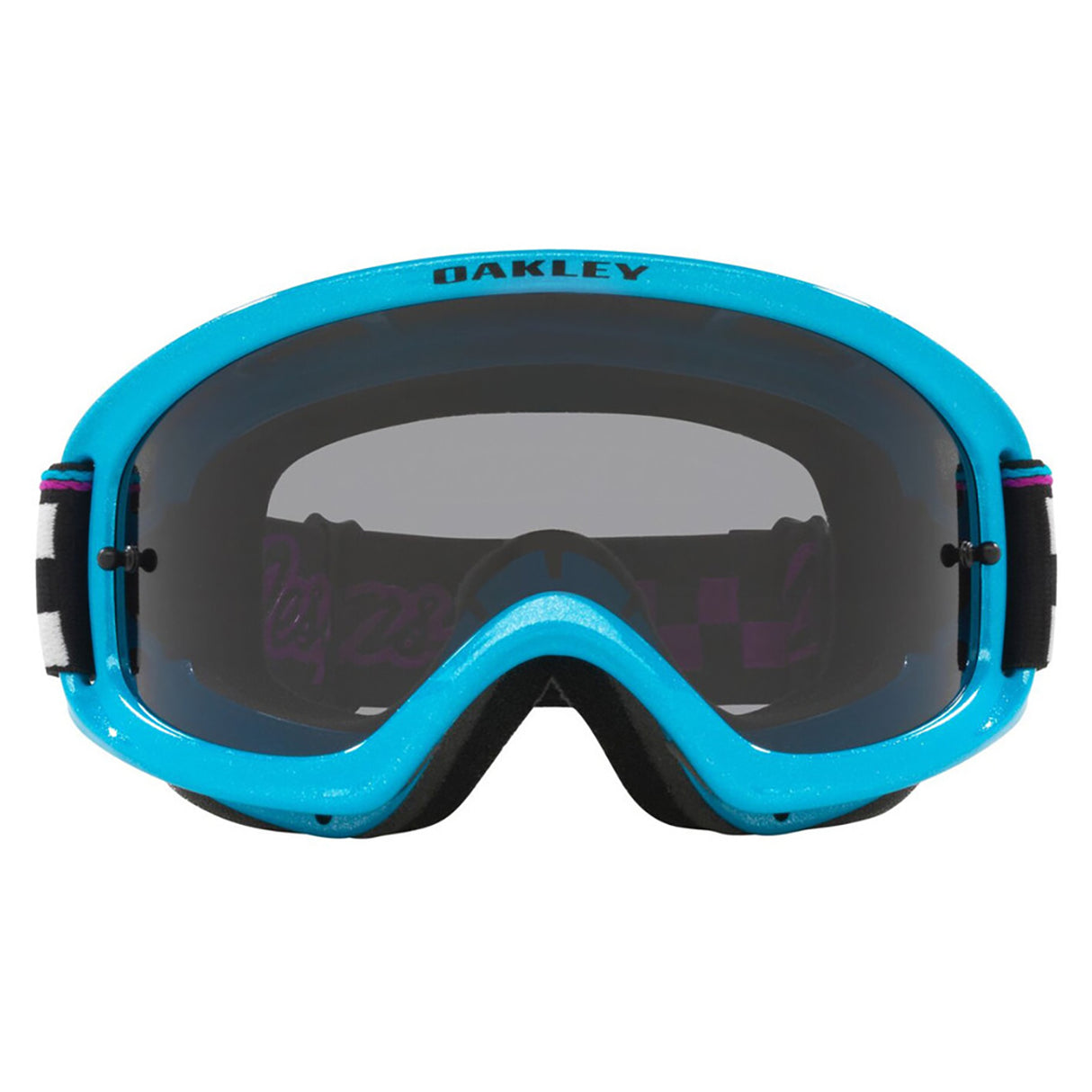 Oakley O Frame 2.0 Pro XS MX Goggle (TLD Overload Black) Dark Grey Lens