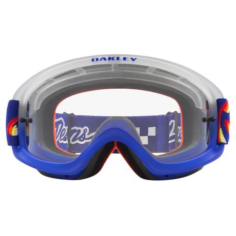 Oakley O Frame 2.0 Pro XS TLD Collection MX Goggle (Peace and Wheelies) Clear Lens