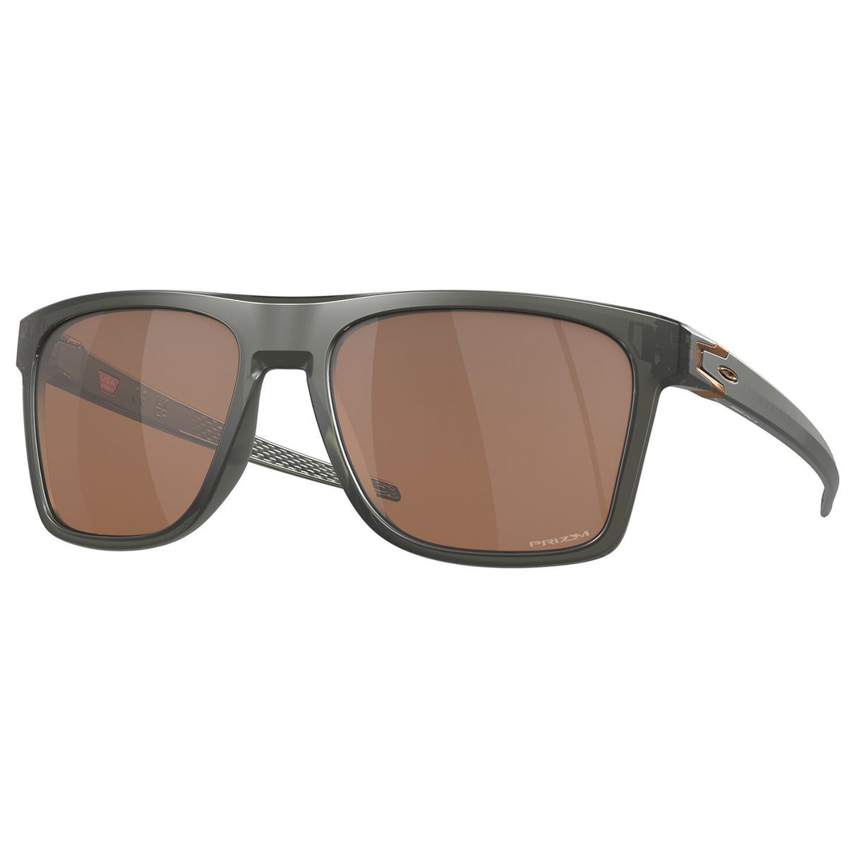 Oakley Leffingwell Sunglasses (Matte Grey Smoke) Prizm Tungsten Lens