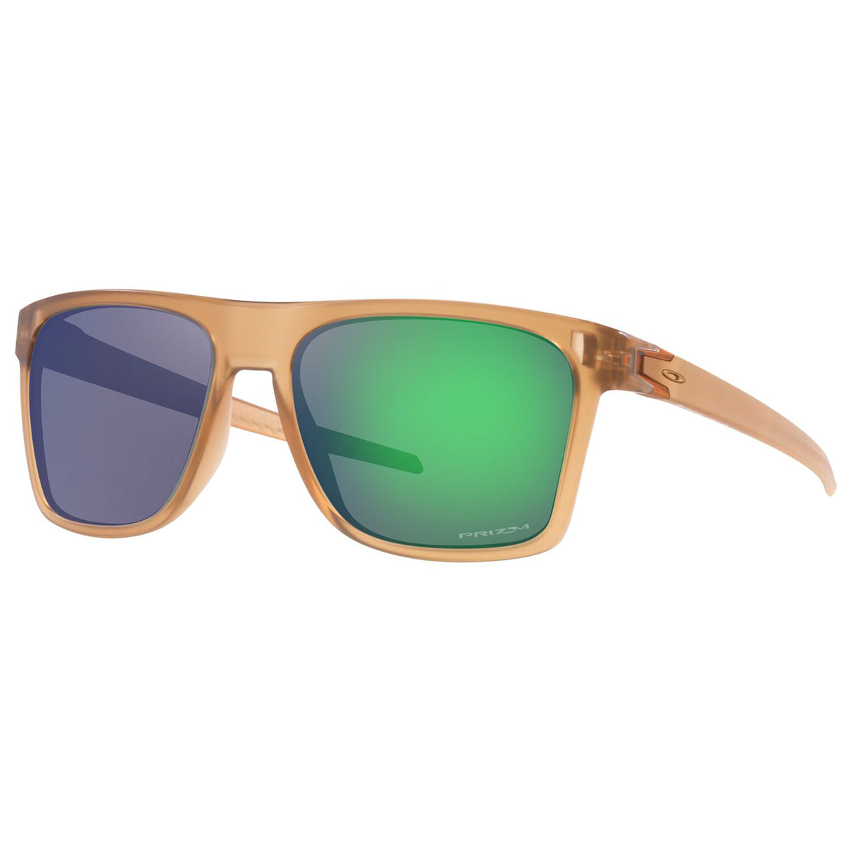 Oakley Leffingwell Sunglasses (Matte Sepia) Prizm Jade Lens
