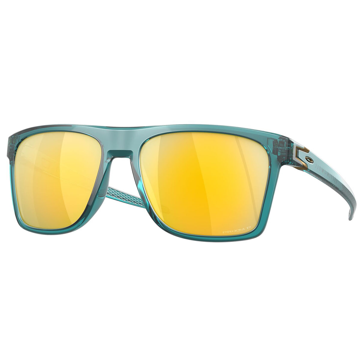 Oakley Leffingwell Sunglasses (Matte Arctic Surf) Prizm 24K Polarized Lens