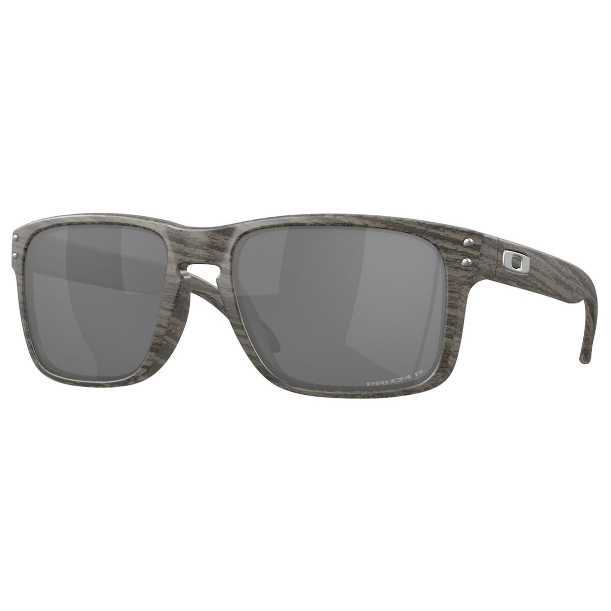 Oakley Holbrook Sunglasses (Woodgrain) Prizm Black Polarized Lens