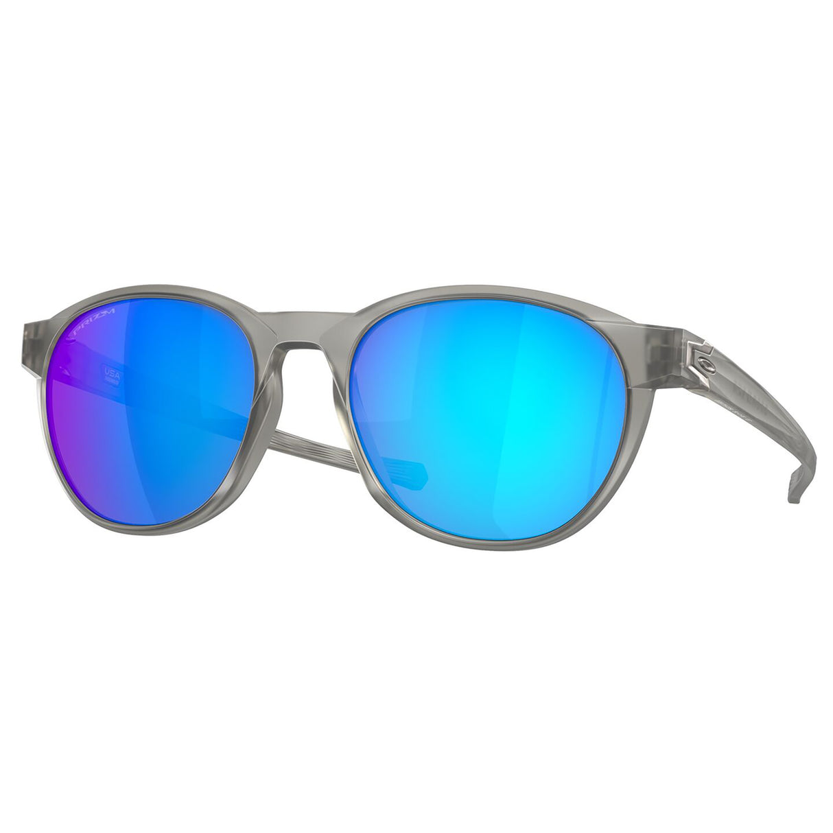 Oakley Reedmace Sunglasses (Matte Grey Ink) Prizm Sapphire Lens