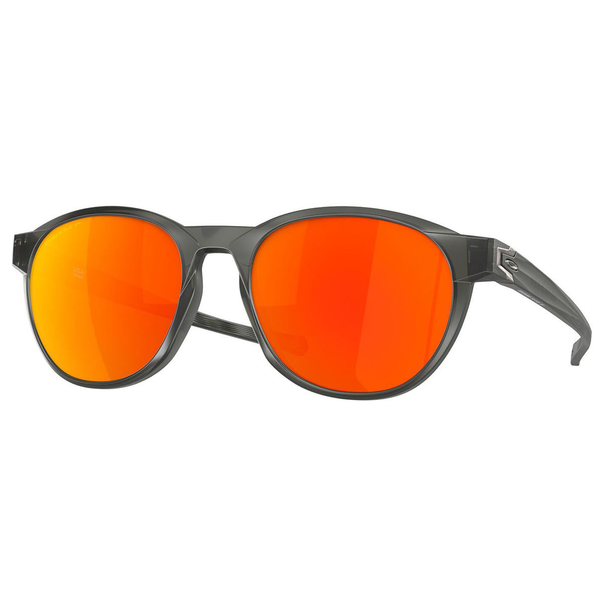 Oakley Reedmace Sunglasses (Matte Grey Smoke) Prizm Ruby Polar Lens