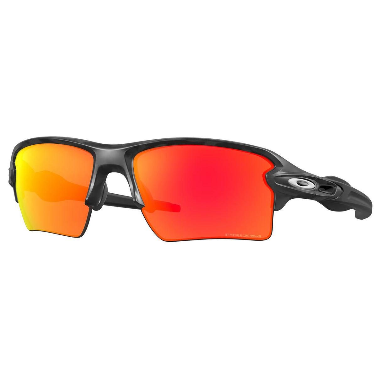 Oakley Flak 2.0 XL Sunglasses (Black Camo) Prizm Ruby Lens